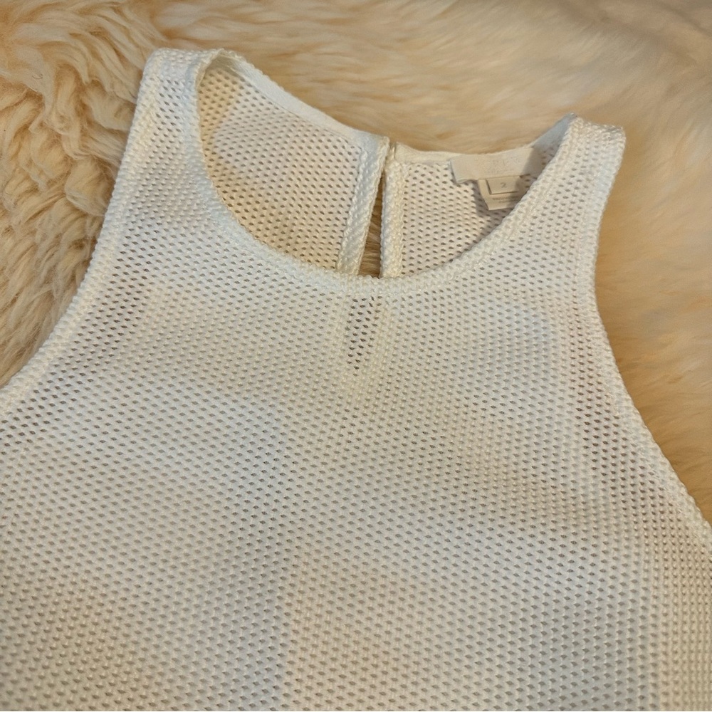 JCREW COLLECTION RAZOR BACK TOP SZ 2 - Picture 3 of 7
